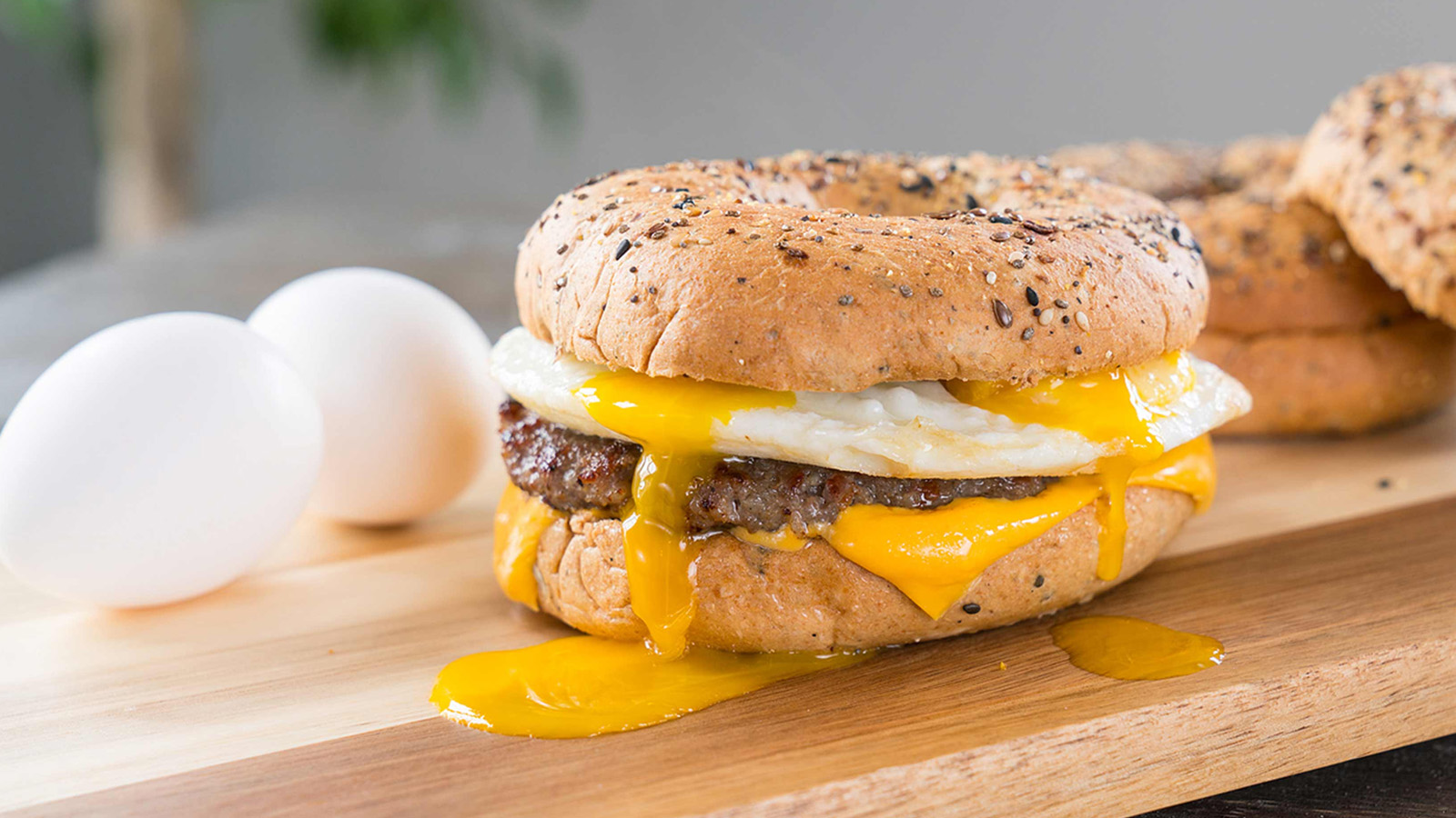 Egg and Cheese Bagel