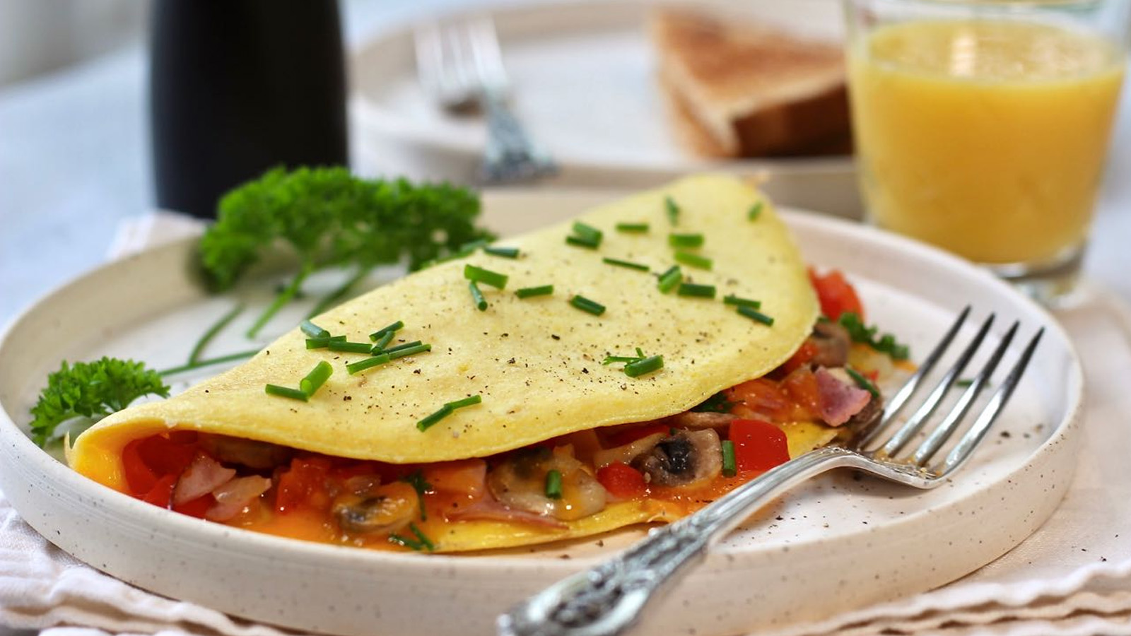 Vegetable Omelette